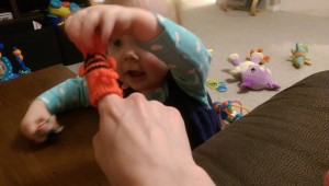 The $2 finger puppets were a big hit.